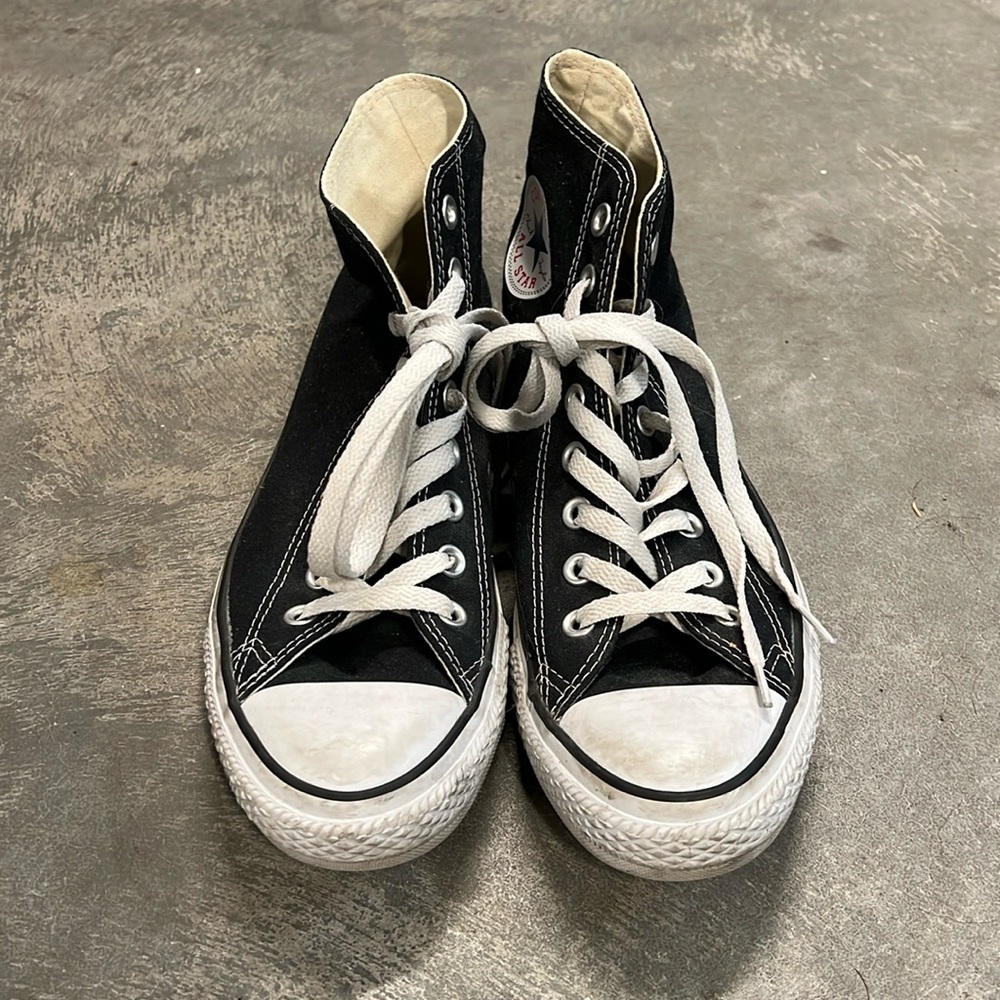 Converse All Star black High Top Sneakers Size 7.5